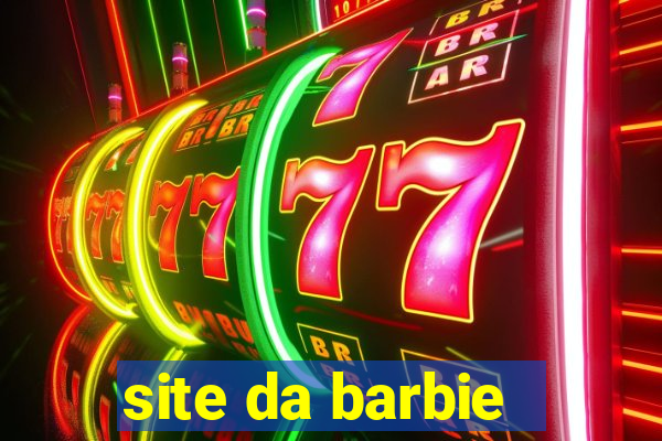 site da barbie - jogos